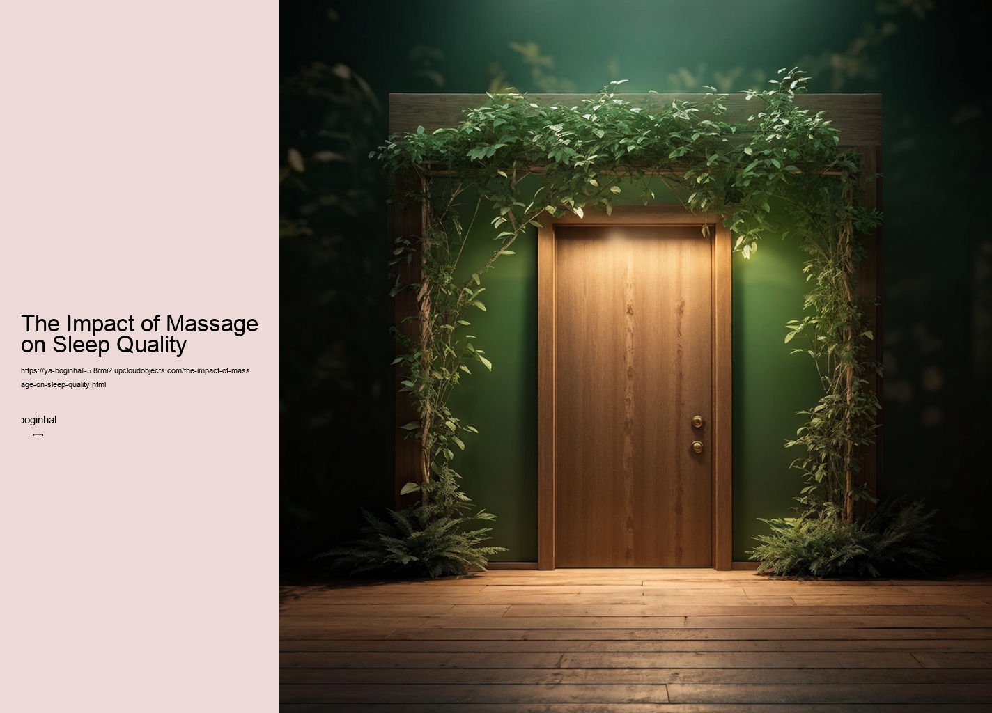 The Impact of Massage on Sleep Quality